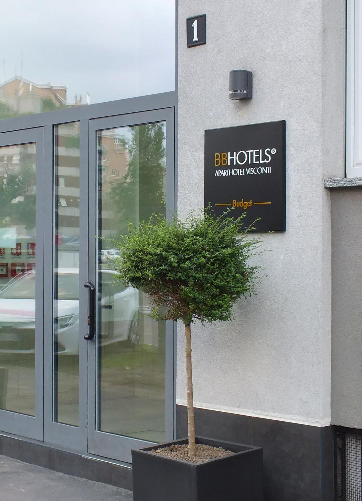 Bb Hotels Aparthotel Visconti Milão Exterior foto